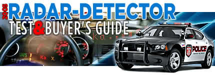 radar detector comparison test 2005