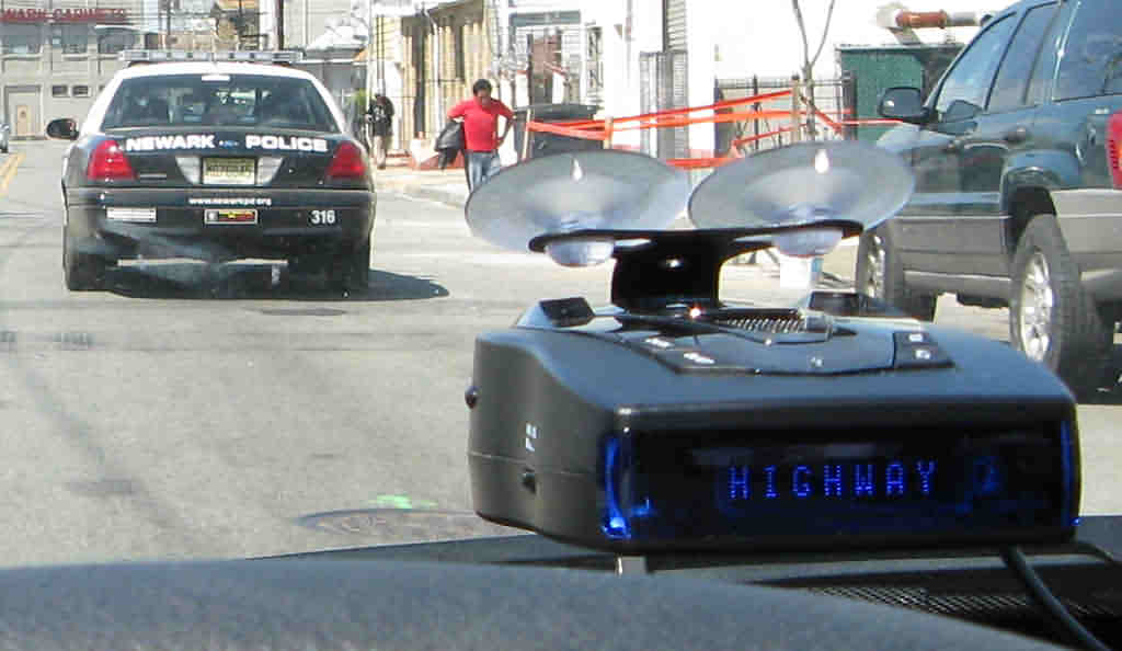 whistler pro 78se following newark police