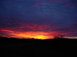 another spectular sun set in southern arizona