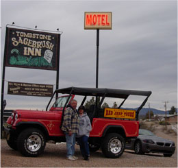 rog and sue of the sagebrush inn